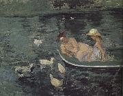 Mary Cassatt Summer times oil painting picture wholesale